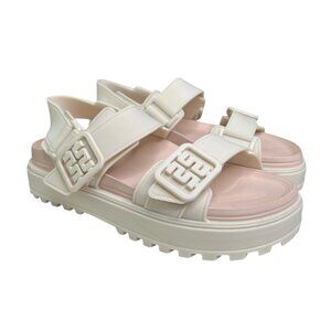 Melissa Womens Towny Platform Sandals Pink Size 8 Streetwear Sporty Gorpcore